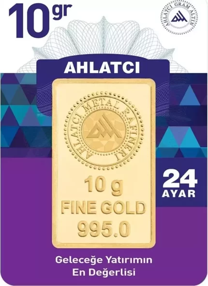 10 Gram 24 Ayar Ahlatçı Has Altın