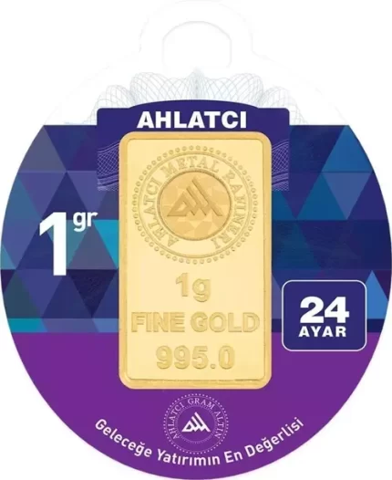 1 Gram 24 Ayar Ahlatçı Has Altın