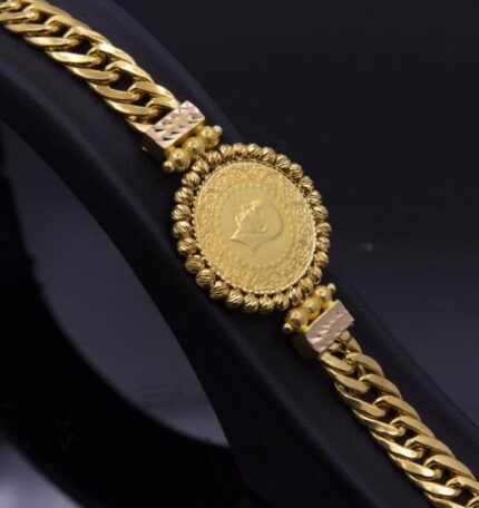 22 Ayar Çeyrekli Bileklik